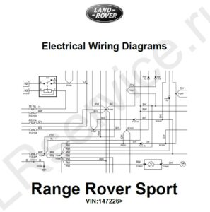 Manual De Servi O Range Rover Sport Diagrama El Trico Web Automotivo