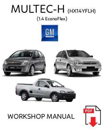 MANUAL DE SERVIÇO - GM Corsa / Meriva / Montana (1.4 EconoFlex MULTEC H- X14YFLH)
