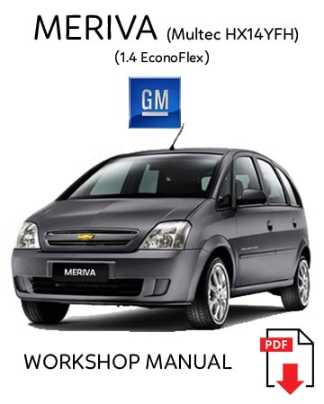 MANUAL DE SERVIÇO - GM Meriva 1.4 EconoFlex (MULTEC HX14YFH)
