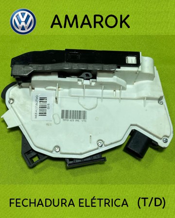 FECHADURA ELÉTRICA - TRASEIRO DIREITO - VW AMAROK (5N0839016G)