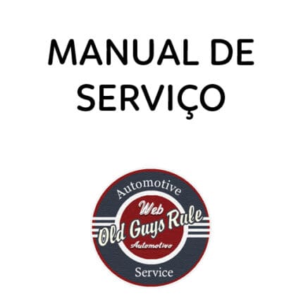 MANUAL DE SERVIÇO