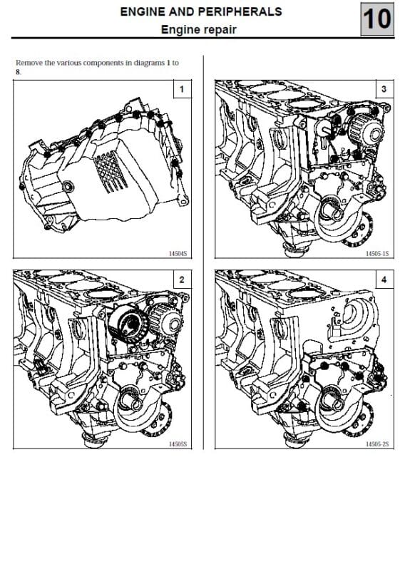 MANUAL DE SERVIÇO – Renault K4M ENGINE – WEB AUTOMOTIVO