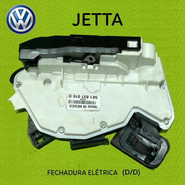 FECHADURA ELÉTRICA - DIANTEIRO DIREITO - VW JETTA (5K1837016D)