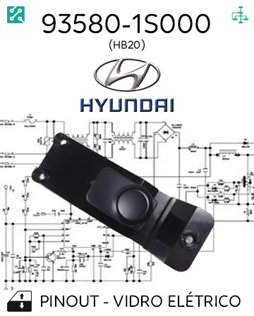 PINOUT – VIDRO ELÉTRICO - 935801S000