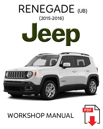 MANUAL DE SERVIÇO - Jeep Renegade (UB) 2015-2016
