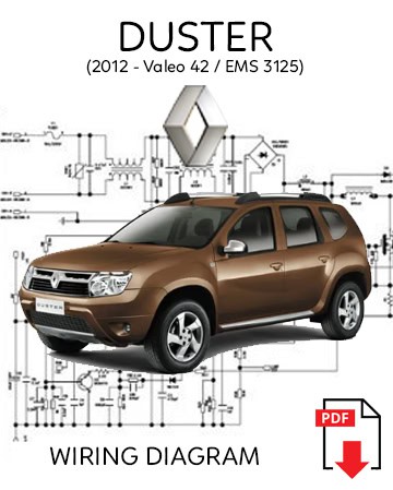 DIAGRAMA ELÉTRICO - Renault Duster 2012