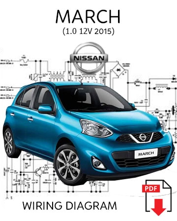 DIAGRAMA ELÉTRICO - Nissan March 1.0 12V 2015