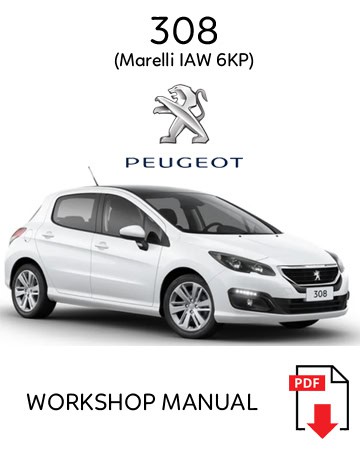 DIAGRAMA ELÉTRICO - Peugeot 308 (IAW 6KP)
