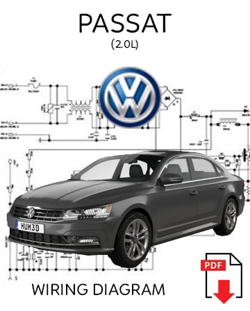 DIAGRAMA ELÉTRICO - VW Passat 2.0L