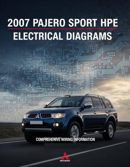 DIAGRAMA ELÉTRICO - Pajero Sport HPE 3.2 turbo diesel 2007