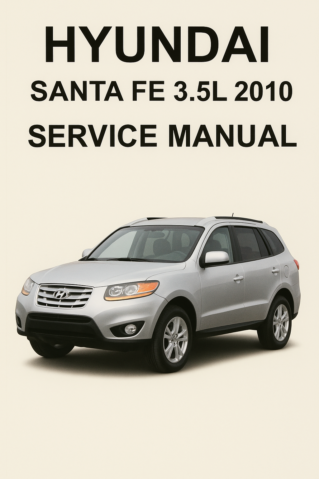 MANUAL DE SERVIÇO - Hyundai Santa Fe 3.5L (2010)