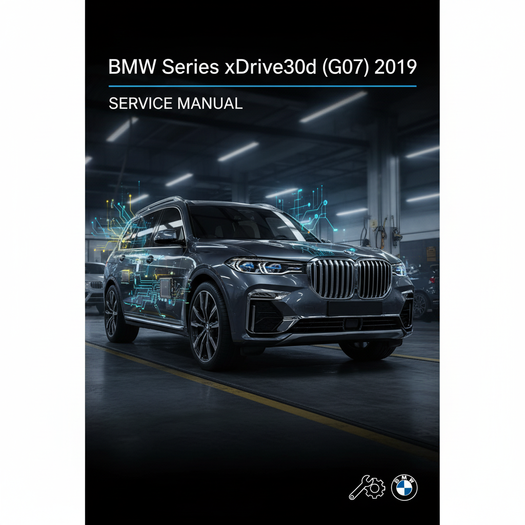 MANUAL DE SERVIÇO - BMW X7 Series xDrive30d (G07) 2019