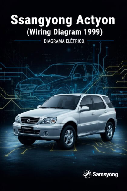 DIAGRAMA ELÉTRICO - Ssangyong Actyon (Wiring Diagram 1999)