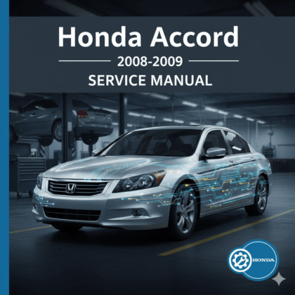 MANUAL DE SERVIÇO - Honda Accord 2008-2009