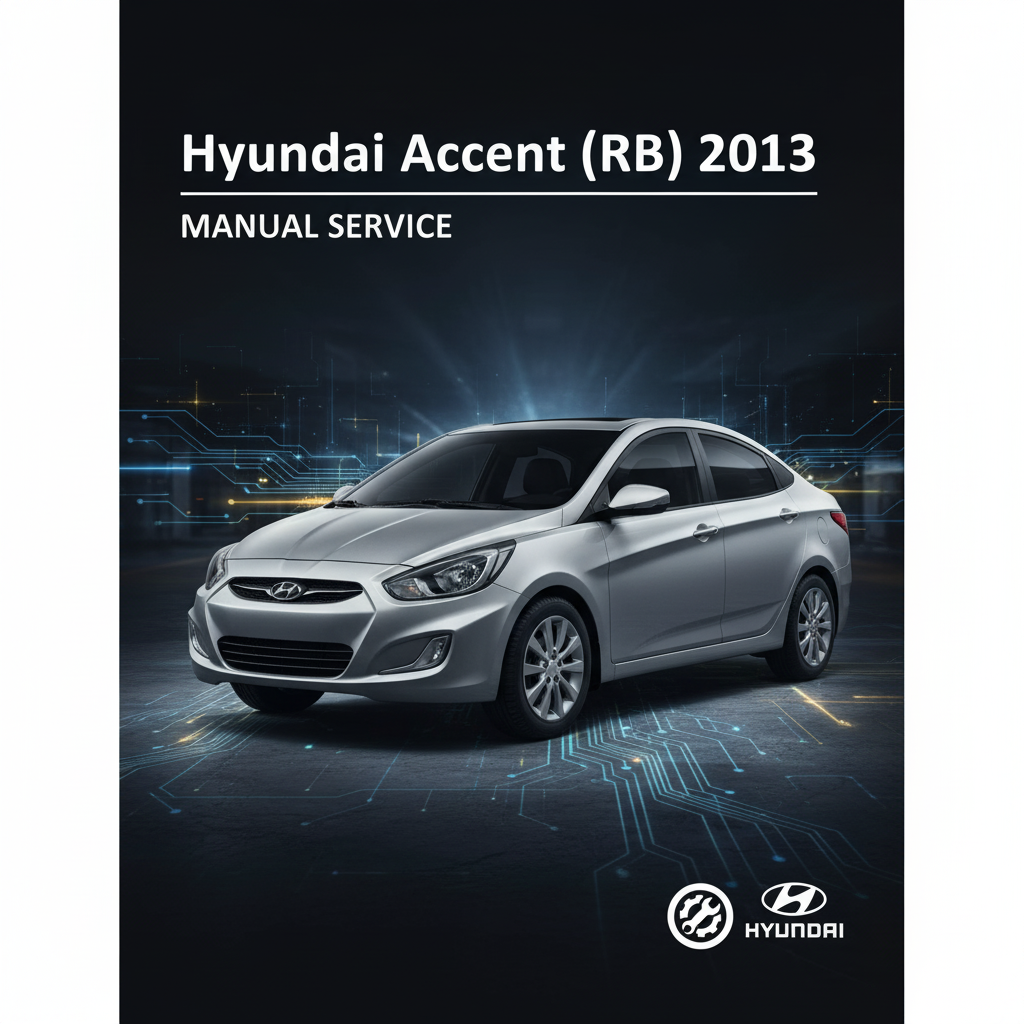 MANUAL DE SERVIÇO - Hyundai Accent (RB) 2013