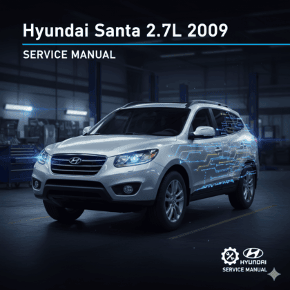 MANUAL DE SERVIÇO - Hyundai Santa Fé 2.7L 2009