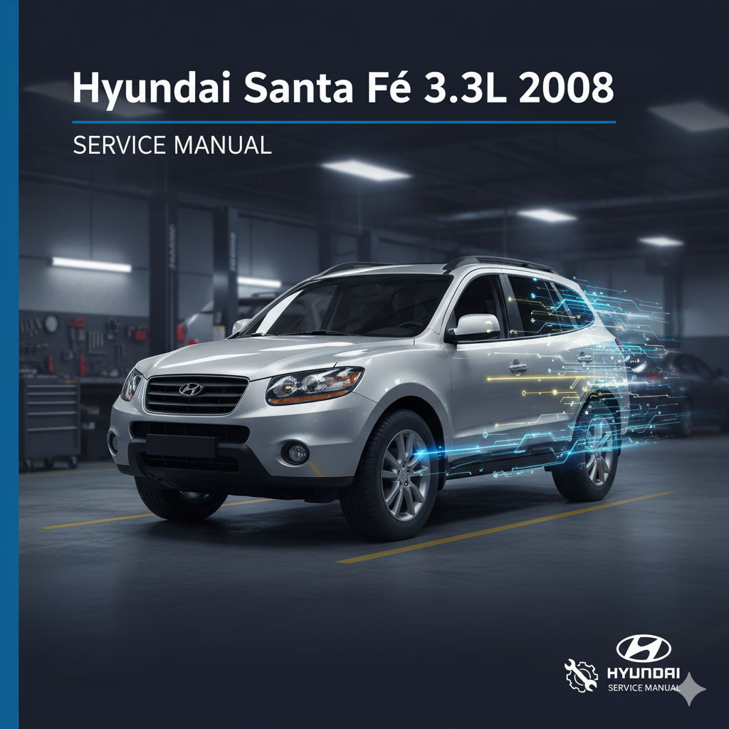 MANUAL DE SERVIÇO - Hyundai Santa Fé 3.3L 2008