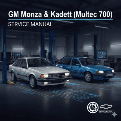 MANUAL DE SERVIÇO - GM Monza & Kadett (Multec 700)