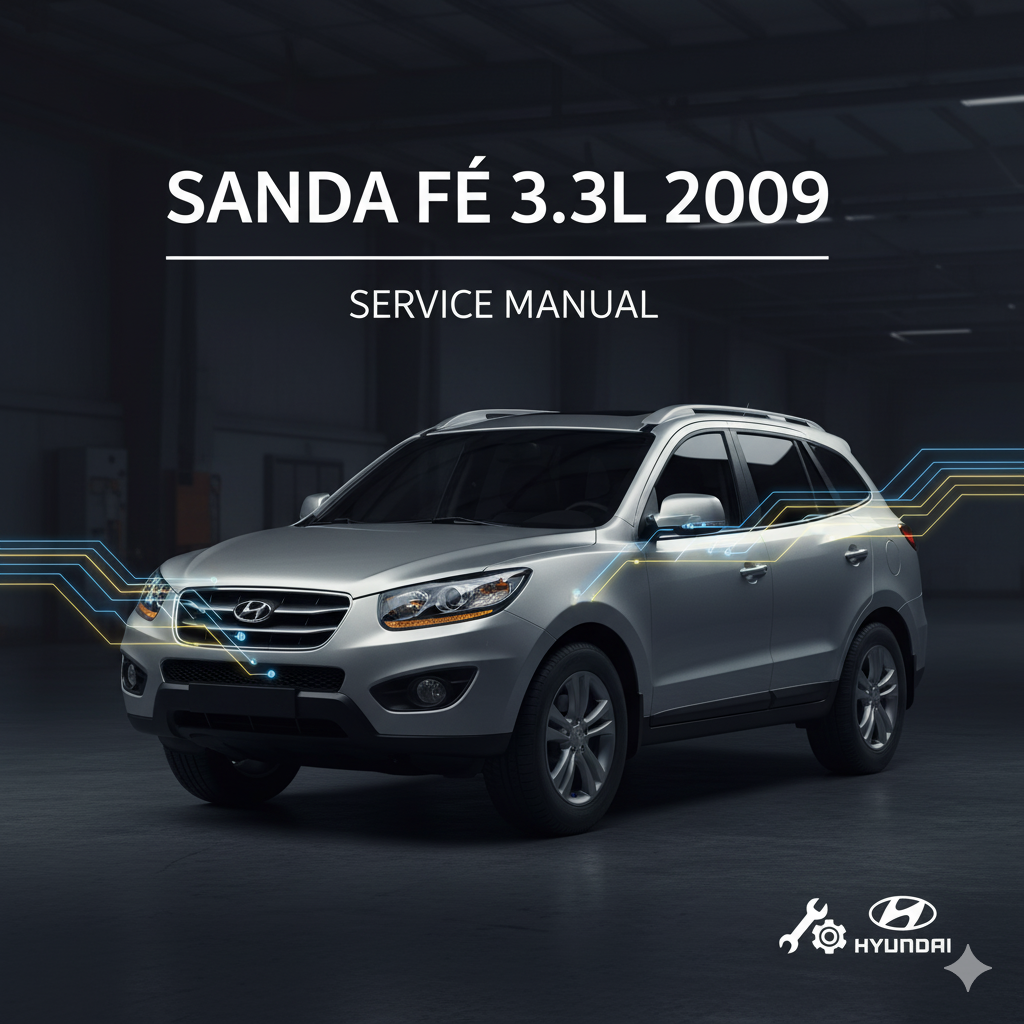 MANUAL DE SERVIÇO - Hyundai Santa Fé 3.3L 2009