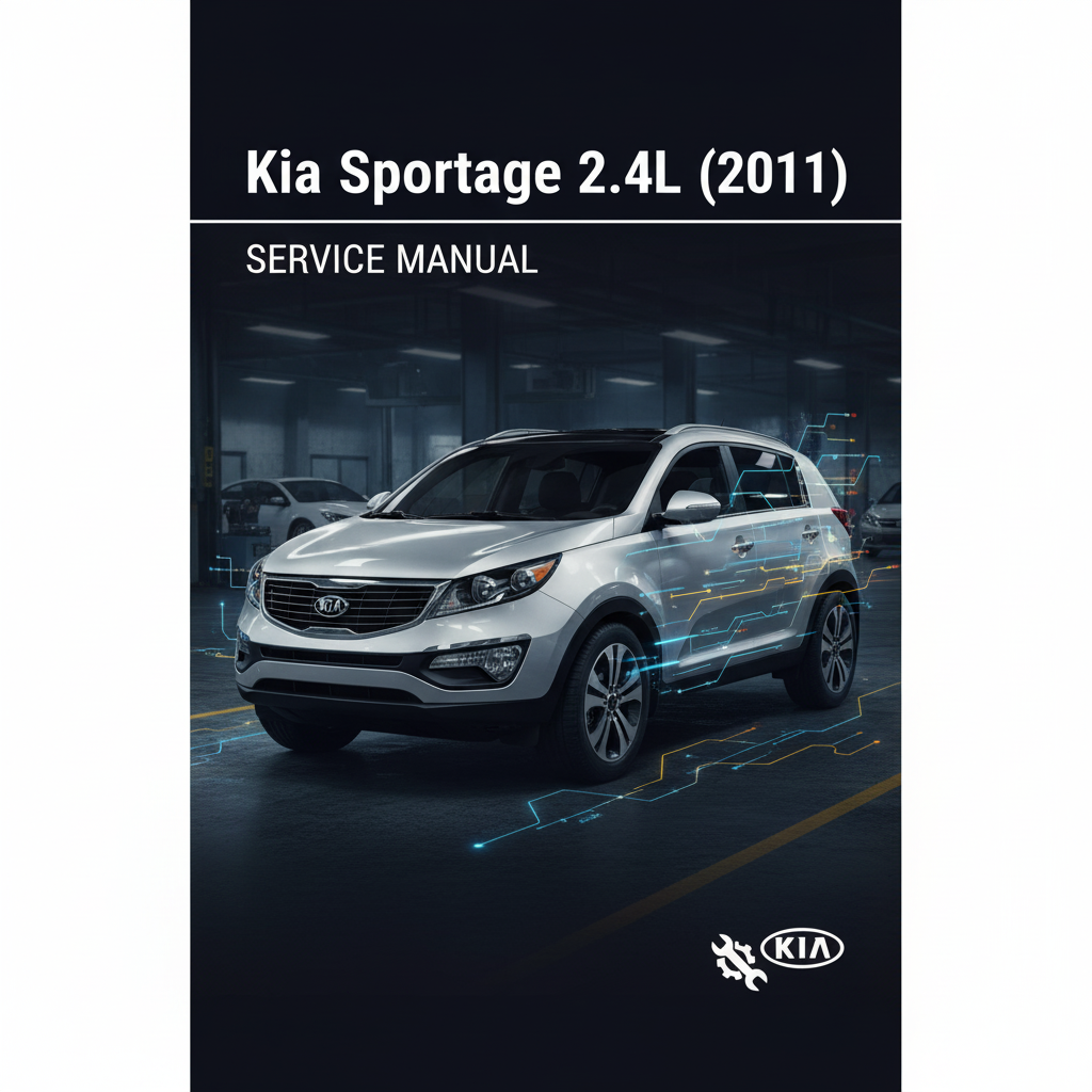 MANUAL DE SERVIÇO - Kia Sportage 2.4L (2011)