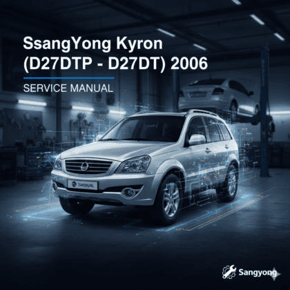 MANUAL DE SERVIÇO - SsangYong Kyron (D27DTP - D27DT) 2006