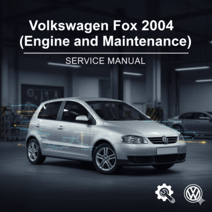 MANUAL DE SERVIÇO - Volkswagen Fox 2004 (Engine and Maintenance)