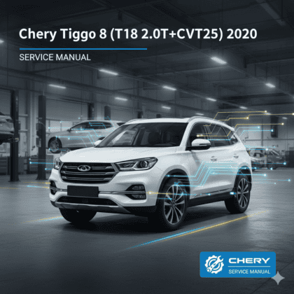 MANUAL DE SERVIÇO - Chery Tiggo 8 (T18 2.0T+CVT25) 2020