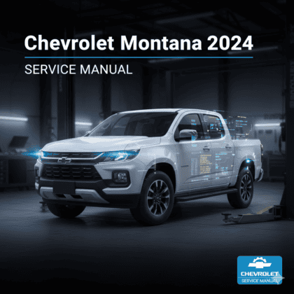 MANUAL DE SERVIÇO - Chevrolet Montana 2024