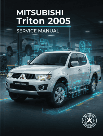 MANUAL DE SERVIÇO - MITSUBISHI TRITON 2005