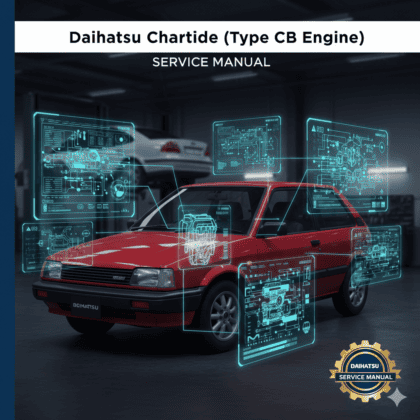 MANUAL DE SERVIÇO - Daihatsu Charade (Type CB Engine)