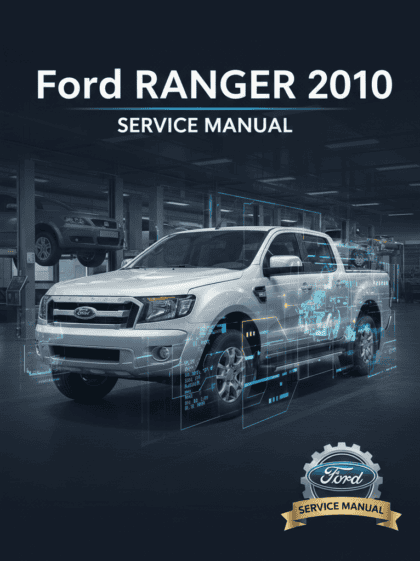 MANUAL DE SERVIÇO - Ford Ranger 2010