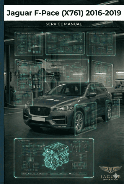 MANUAL DE SERVIÇO - Jaguar F-Pace (X761) 2016-2019
