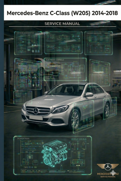 MANUAL DE SERVIÇO - Mercedes-Benz C-Class (W205) 2014-2018