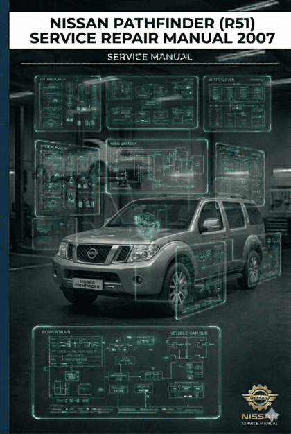 MANUAL DE SERVIÇO - NISSAN PATHFINDER (R51) 2007