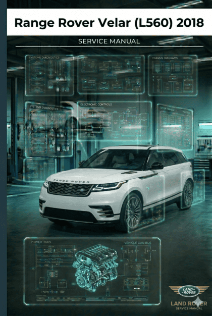 MANUAL DE SERVIÇO - Range Rover Velar (L560) 2018