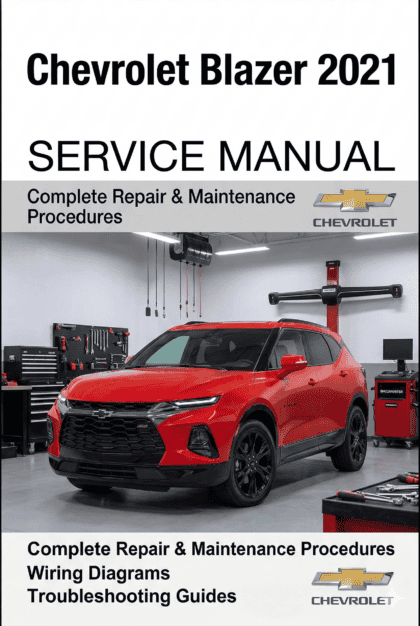 MANUAL DE SERVIÇO - Chevrolet Blazer 2021