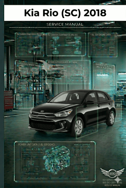 MANUAL DE SERVIÇO - Kia Rio (SC) 2018
