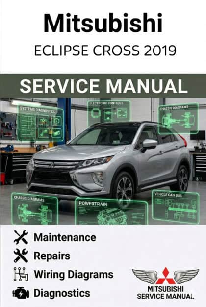 MANUAL DE SERVIÇO - Mitsubishi Eclipse Cross 2018