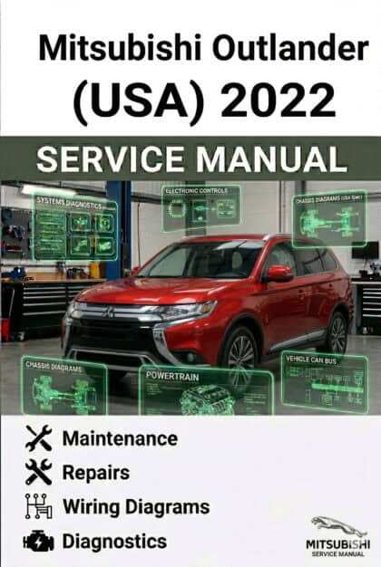 MANUAL DE SERVIÇO - Mitsubishi Outlander (USA) 2022