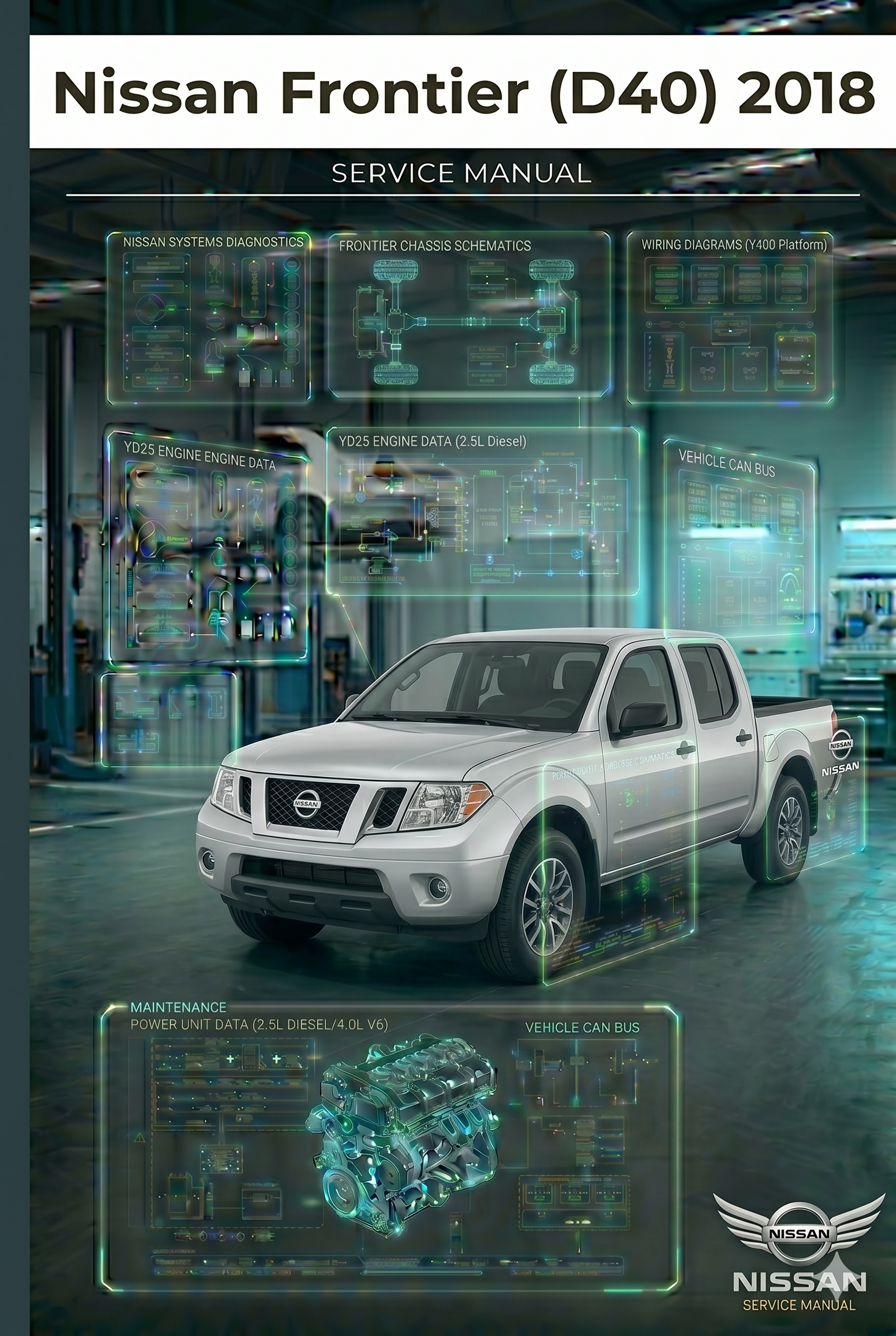MANUAL DE SERVIÇO - Nissan Frontier (D40) 2018