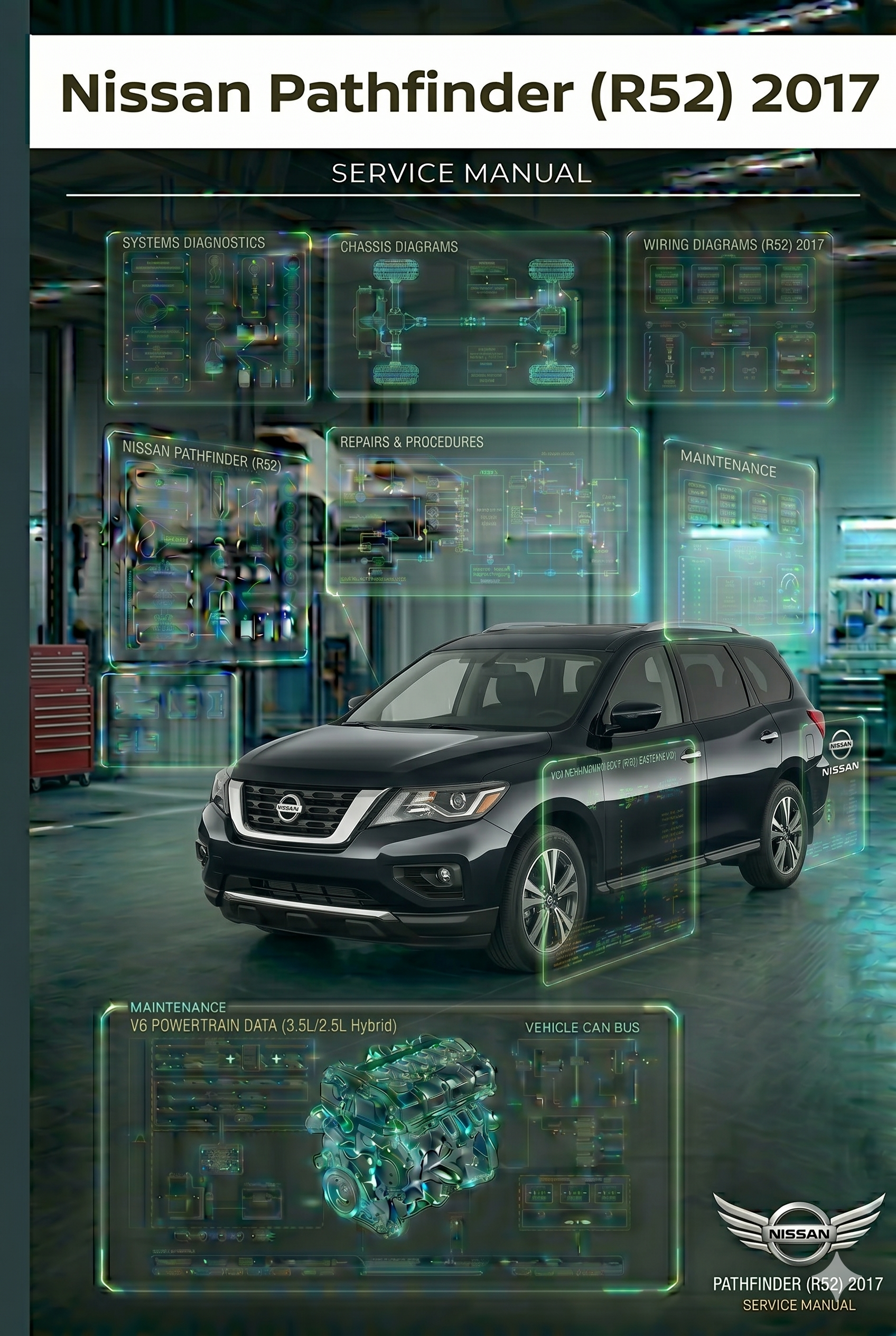 MANUAL DE SERVIÇO - Nissan Pathfinder (R52) 2017