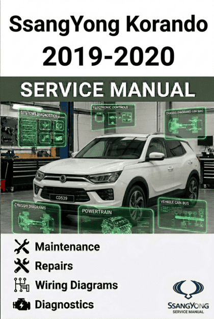 MANUAL DE SERVIÇO - SsangYong Korando (C300) 2019-2020