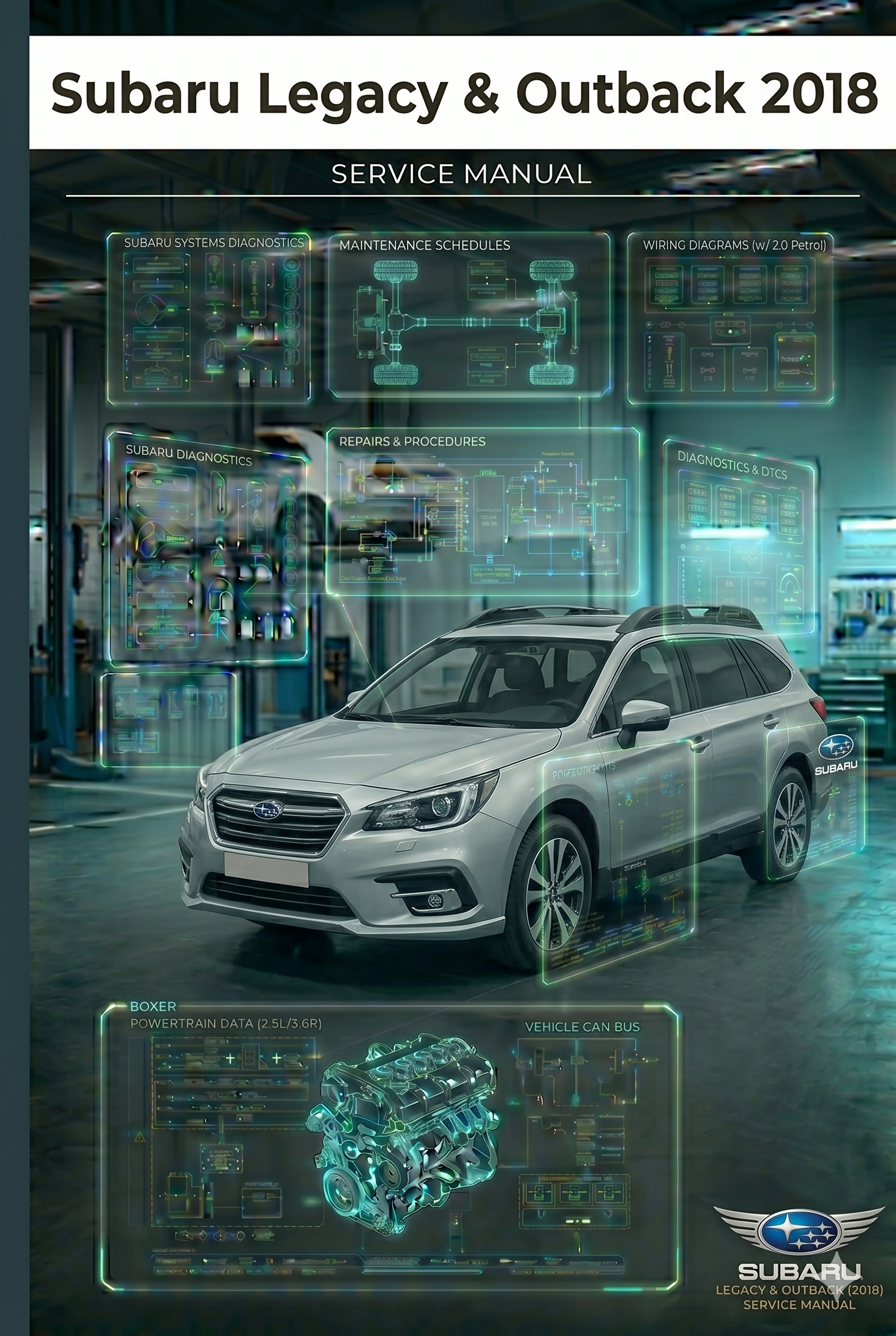 MANUAL DE SERVIÇO - Subaru Legacy & Outback 2018