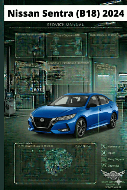 MANUAL DE SERVIÇO - Nissan Sentra (B18) 2024