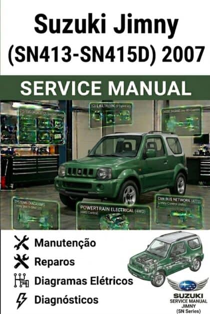 MANUAL DE SERVIÇO - Suzuki Jimny (SN413-SN415D) 2007