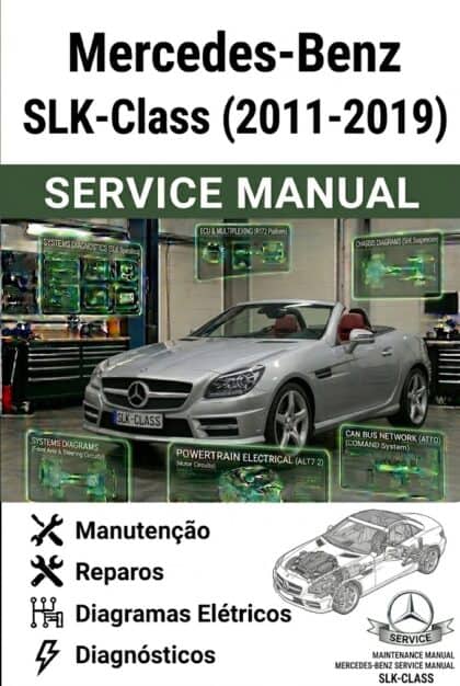 MANUAL DE SERVIÇO - Mercedes-Benz SLK-Class (2011-2019)