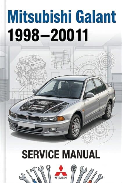 MANUAL DE SERVIÇO - Mitsubishi Galant 1998-2001