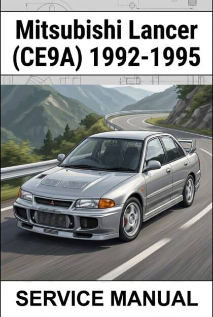 MANUAL DE SERVIÇO - Mitsubishi Lancer (CE9A) 1992-1995