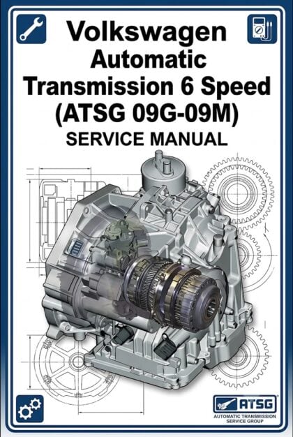 MANUAL DE SERVIÇO - Volkswagen Automatic Transmission 6 Speed (ATSG 09G-09M)