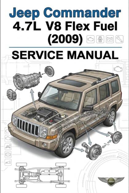MANUAL DE SERVIÇO - Jeep Commander 4.7L V8 Flex Fuel (2009)